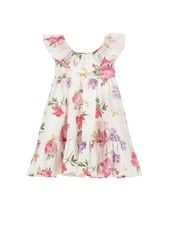 Monnalisa abito floreale rose