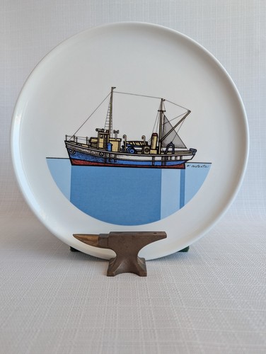 Piatto artistico ceramica