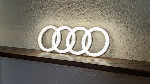 Logo led audi segno - logo,