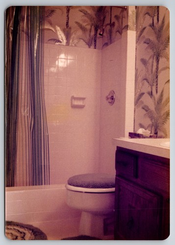 Foto epoca anni - d'epoca, bagno