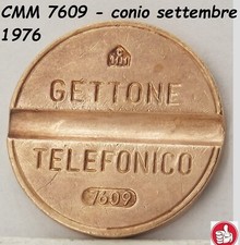 1976 GETTONE TELEFONICO CMM