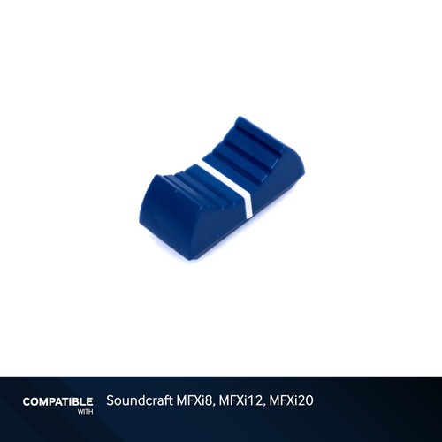Soundcraft blue fader cap - blue, with