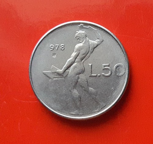 Lire 1978 errore mancanza - 50,