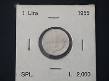 REPUBBLICA MONETE 1 LIRA 1955 SPL