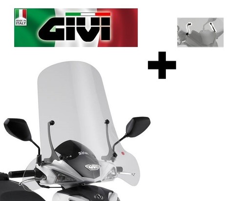 Parabrezza completo sym - parabrezza,