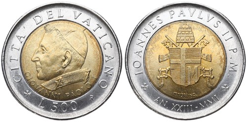 Vaticano 500 - -,
