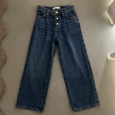 Zara Girls Size 8 Wideleg Blue