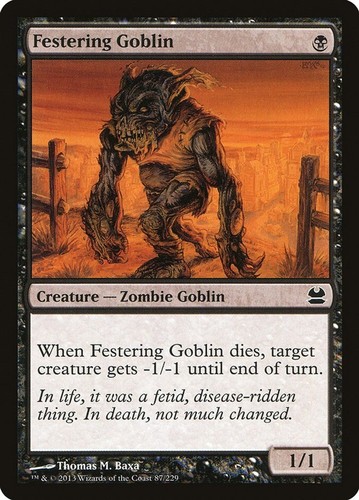 Festering goblin modern - -, 87