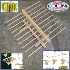 Made in Italy - Stendi - asciuga  pasta richiudibile in faggio doppio XL