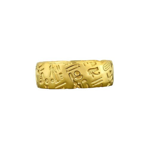 Anello fascia geroglifici - a,
