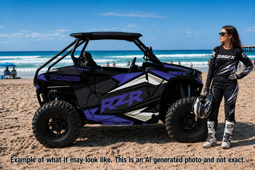 2014 kit grafica polaris rzr - kit,