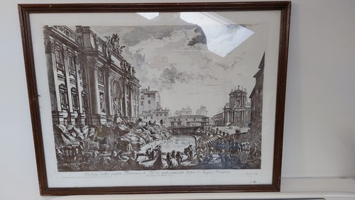 Fontana trevi piranesi - fontana,