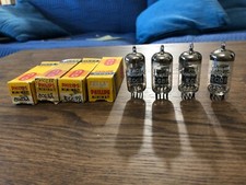 quartetto valvole NOS ecc88 Philips o-getter NUOVE!