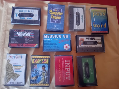 Lotto cassette per c64 - 11,