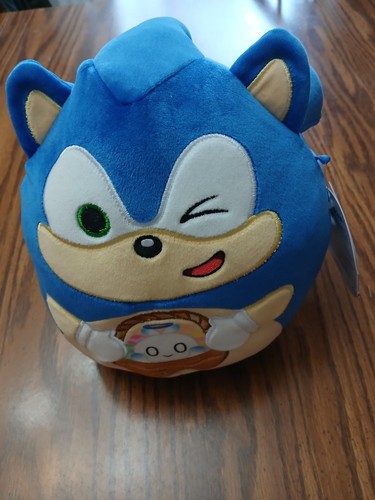 Peluche squishmallows sonic - peluche,