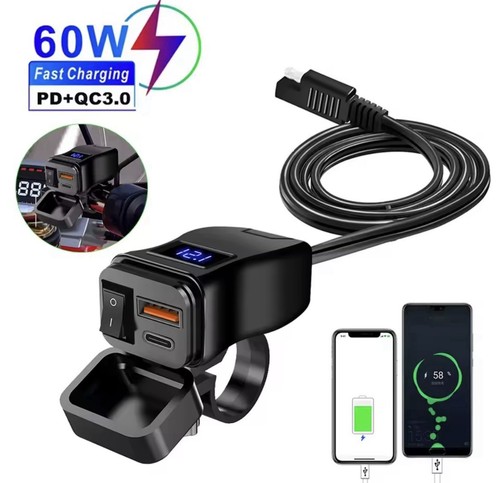 Caricatore moto usb type - caricatore,