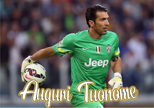Cialda gigi buffon portiere - gigi,