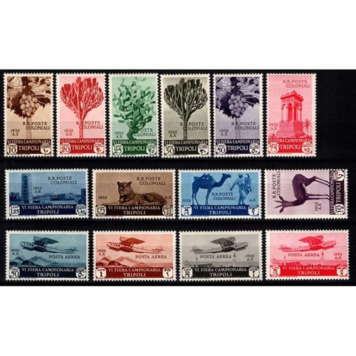 Colonie libia 1932 fiera - colonie,