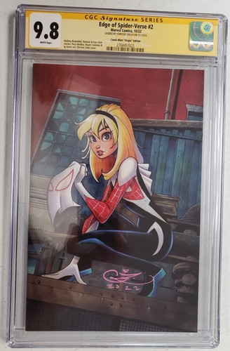 Edge spider verse cgc ss - #2,