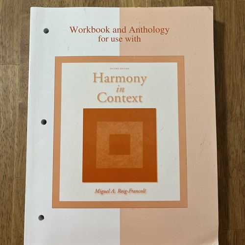 Workbook and anthology - and,