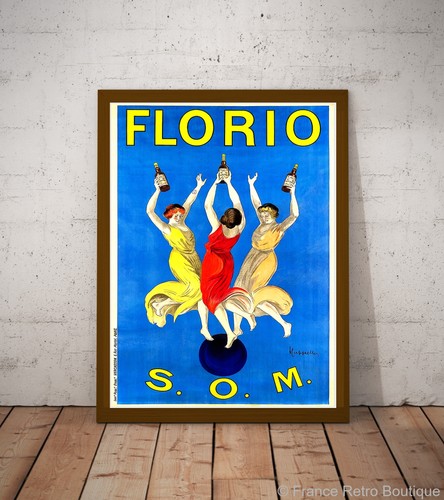 Cappiello florio poster - cappiello,