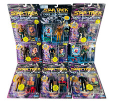 (9) Playmates Star Trek Deep Space nove action figure cardate