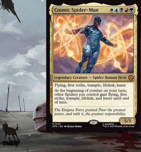 Cosmic spider man - cosmic, commander