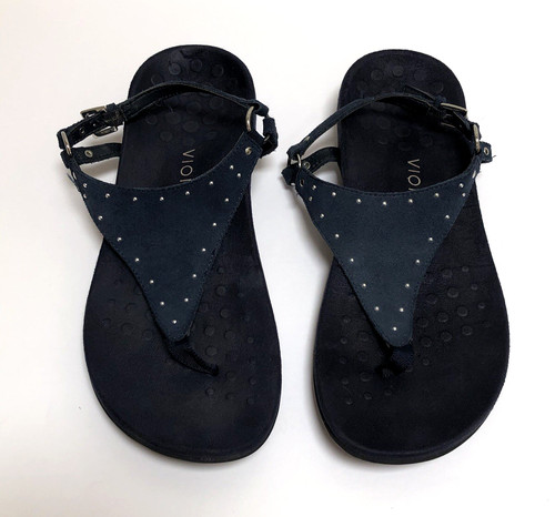 Vionic margot borchie navy - vionic,