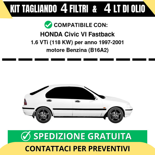 Tagliando per honda civic - tagliando,