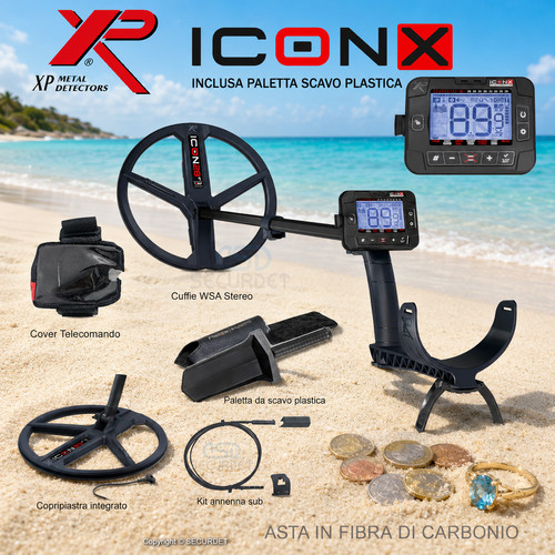 Metal detector iconx - xp,