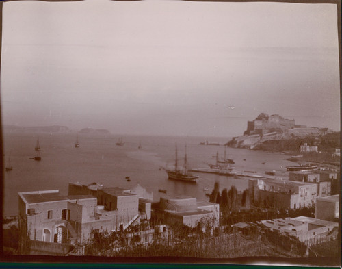 Italie bacoli baïes vue - italie,, bacoli,