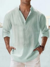 Men Casual All-match Solid