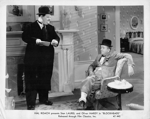 Laurel and hardy - laurel, heads