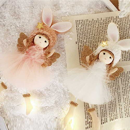 Natale angelo peluche bambola - peluche,