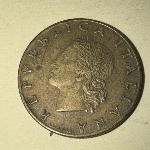1958 italy lire - 1958, rare-