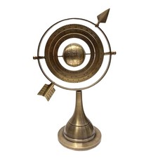Sfera armillare in ottone 12"