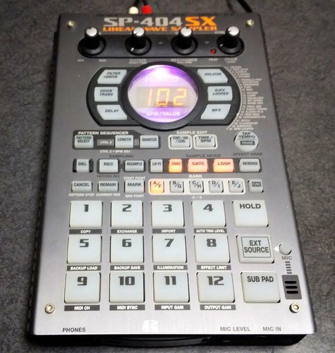 Roland 404sx compact - sp-404sx, linear