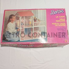 BARBIE MATTEL Vintage - Casa VILLA TERRASSE Semi Completa 6902 per ricambi 1987