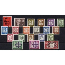 Berlino 1961, Mich.-Nr.: 197-217