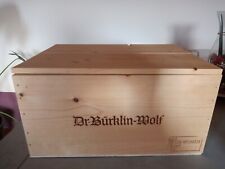 vino Hohenmorgen 2018 Cassetta in legno VUOTA 6 bottiglie