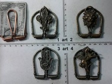 Porta Soldi ferma Clip Fermasoldi Banconote Portafogli in metallo, money clips  