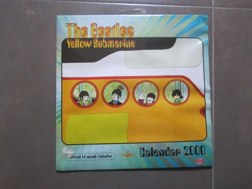 Calendario año 2000 - calendario, yellow