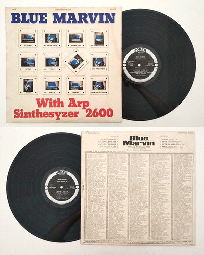 Blue marvin with - marvin, arp