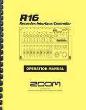 Zoom R16 Registratore Digitale 16-Trak MANUALE FUNZIONAMENTO DEL PROPRIETARIO