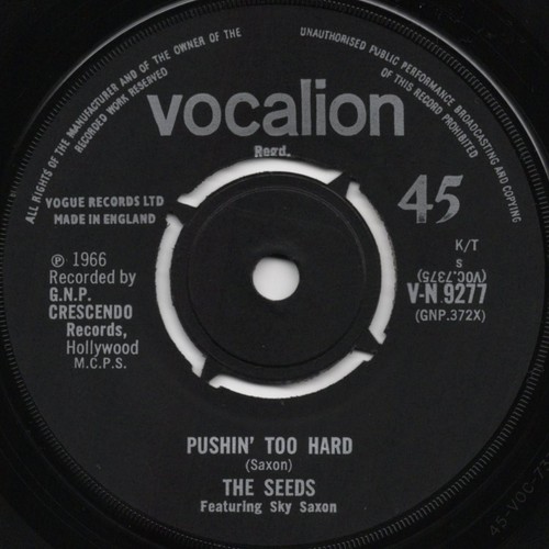 The seeds pushin too - seeds*pushin',