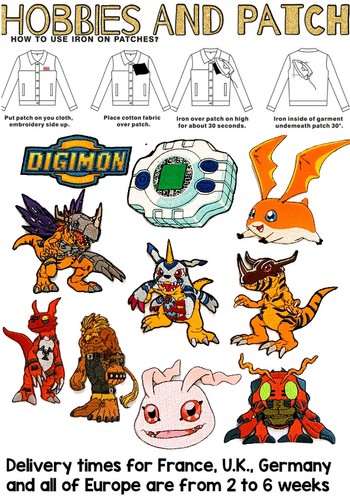 Patch digimon toppa - patch,