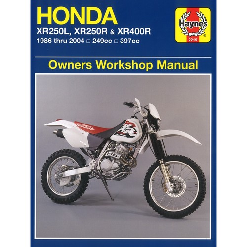 Honda moto xr250l xr250r e - honda,
