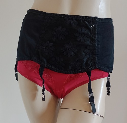 Reggicalze vintage nero vela - reggicalze, 5
