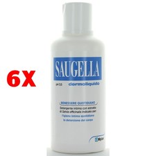 6 X Saugella Dermoliquido PH