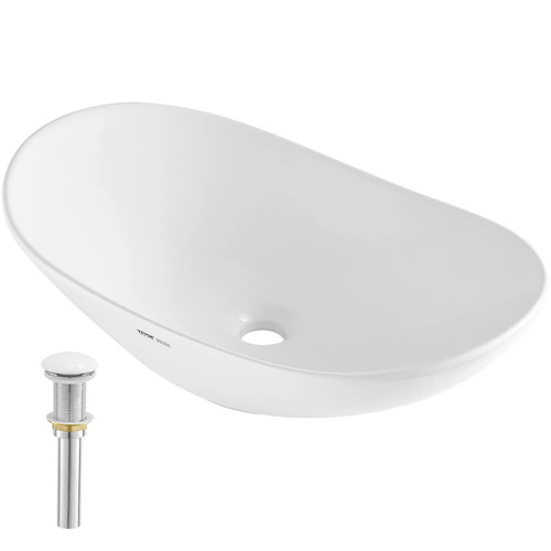 Lavabo appoggio ovale - appoggio,
